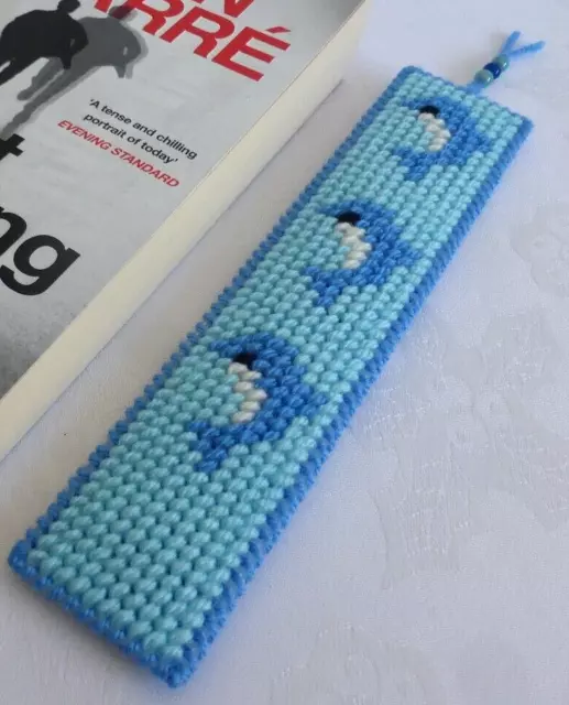 DOLPHIN Sea Life Porpoise -  Handmade bookmark. Unique Birthday, Book lover gift