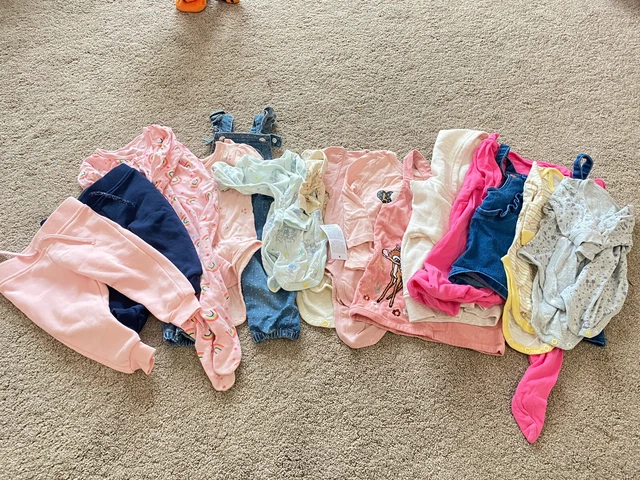 Baby Girl Clothing Bundle Age 6 - 9 months