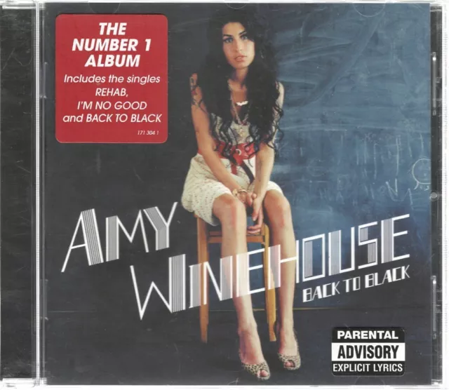 Amy Winehouse Back To Black CD Europe Island 2006 1713041