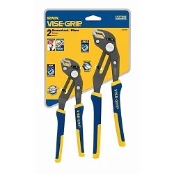 Vise Grip 2078709 2 P Iece Groove Lock Pliers Clamshell Set