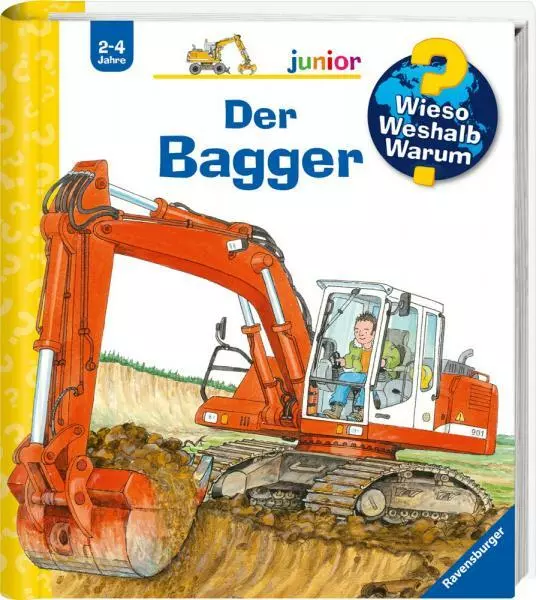 Ravensburger Buch Wieso? Weshalb? Warum? Junior Der Bagger Band 38 32850