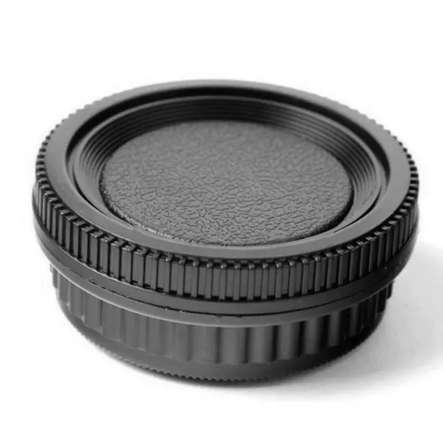 2X/set Plastic Rear Lens and Body Cap Cover For Pentax P0L2 F2U2 K PK J9K N5Z5