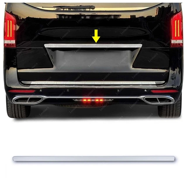 Protection Pare-Chocs Arrière Chromemaster Mercedes Vito W638 1996-2003 - Acier Inox Poli