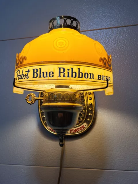 Vintage Pabst Blue Ribbon Light