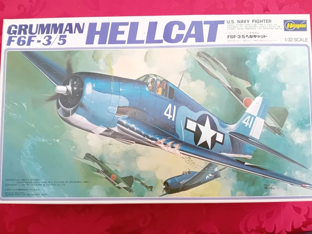 Kit Modèle D'avion De Chasse En Plastique Hasegawa 08057 1/32 Grumman