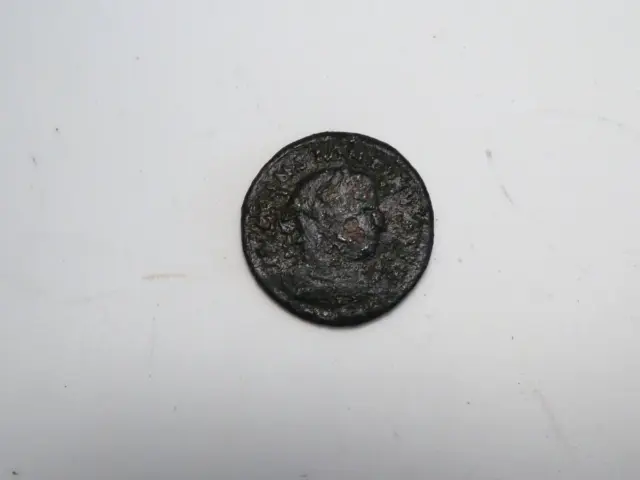 Constantine Follis Ancient Roman Bronze Coin showing some detail refc26