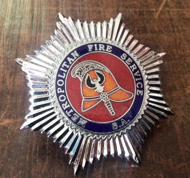 South Australian Fire Service Hat Badge