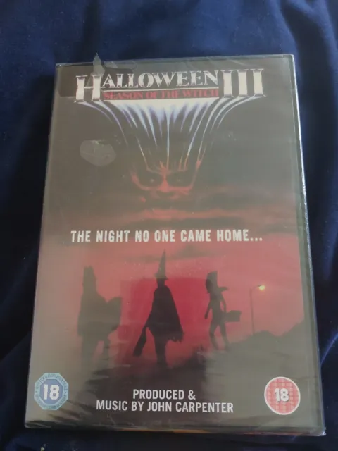 New & Sealed Halloween III 3 Season Of The Witch Dvd 1982