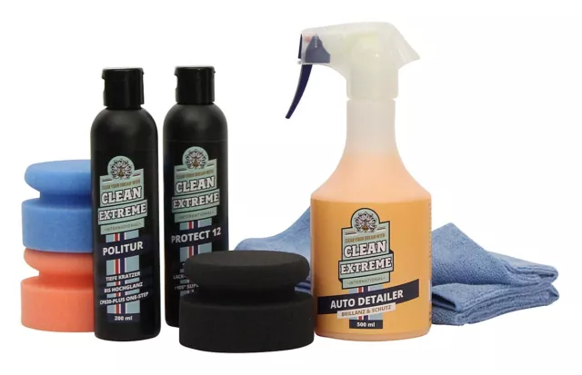 CLEANEXTREME VOITURE MAT peinture et film kit shampooing nettoyant soin  scellement XXL EUR 104,95 - PicClick FR