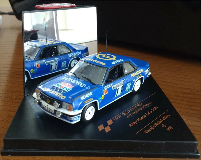Opel Ascona 400 #11 Monte Carlo 1981 - Miniature 1/43 Vitesse - Neuve