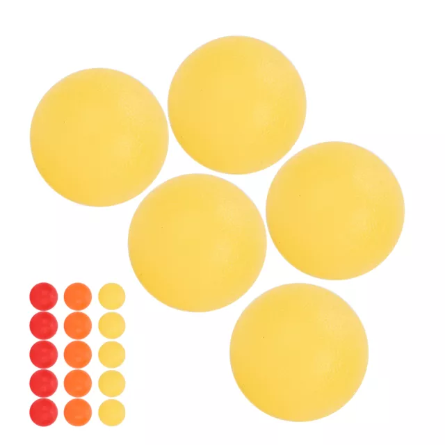 5pcs Fitness Hand Finger Strength Training Ball Silicone Finger Exercise Mas GHB