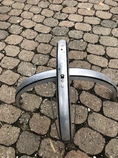 Emblème de garde-boue avant en aluminium GORICKE pour vélo et moto vintage - France