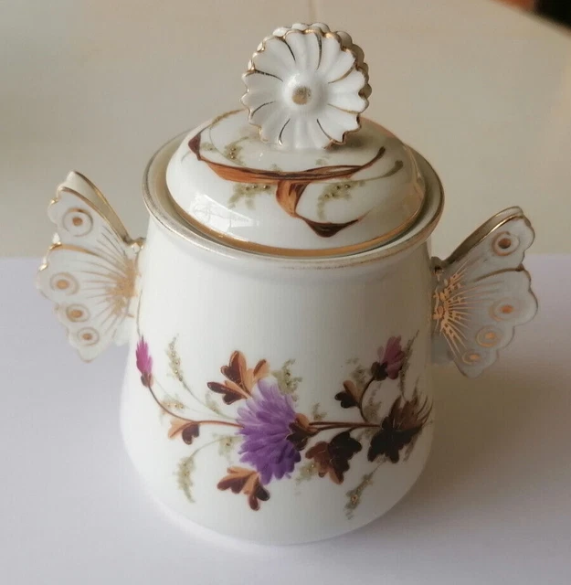 Sucrier Baccarat doré Art Nouveau étiquette | GSLR Antiques