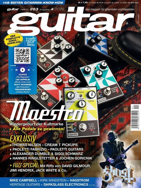 Guitar 04 2022 Avec Gitarre Playalongs Et Maestro Effektpedale Im Test