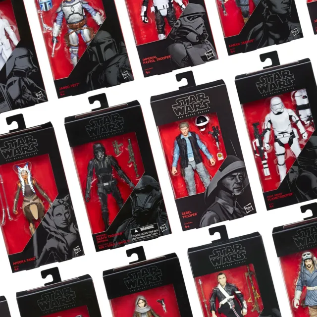 MISB Star Wars The Black Series 6"-inch (15 cm) Action Figures by Hasbro