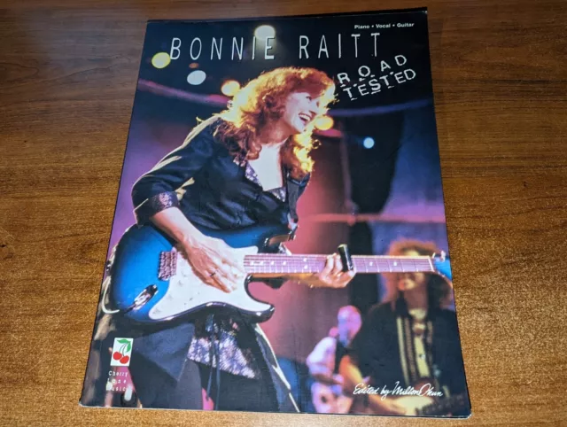 Bonnie Raitt "Road Tested" Piano/Vocal/Guitar Songbook/Sheet Music Book 1996