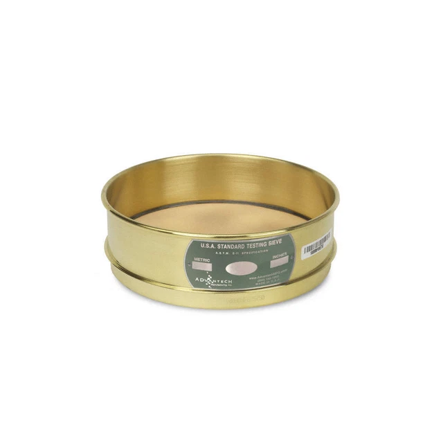 ADVANTECH 10BB8F Sieve, #10, B/B, 8 In, Full Ht