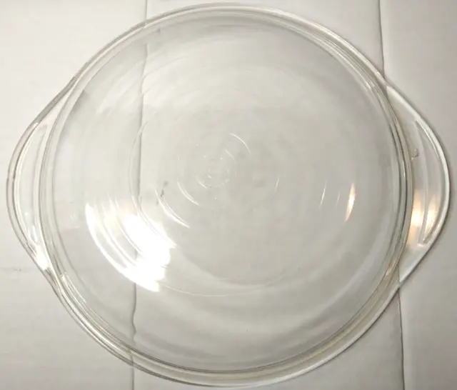Agee Pyrex [Crown] Replacement Lid for CR-412 4.5 Pint Round Casserole Dish