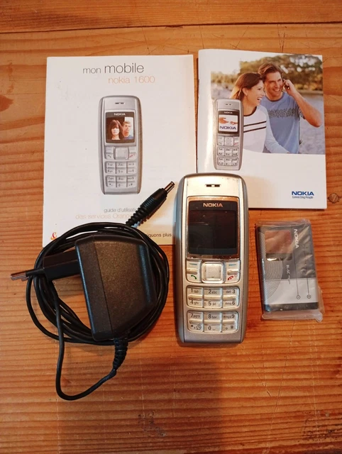 TÉLÉPHONE MOBILE NOKIA 1600 - Argenté EUR 29,90