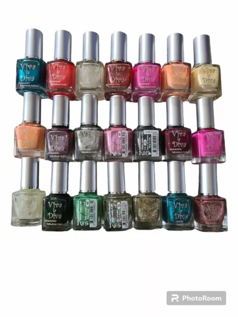 21 x konvolut Viva la Diva Nagellacke  a  9ml