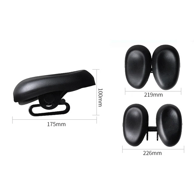 MTB Fahrradsattel Sitzkissenbezug verstellbares atmungsaktives Fahrrad Dual 8