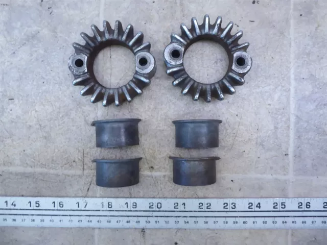 1970 Honda CL350 Scrambler H1233-1) exhaust nut clamps flanges shims collars set