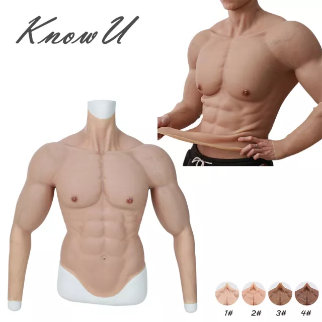 KnowU Silicone Muscle Pants Strong Leg Muscles Instantly Muscular Legs  Cosplay