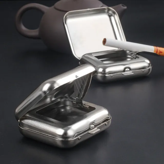 Coperchi moda tascabile posacenere portatile portacenere portafumo accessori fumo