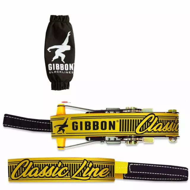 Gibbon Classic Line XL Slackline Slacklining Slacken Balanceband 25m 3