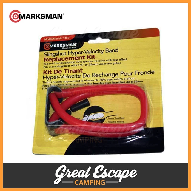 Marksman Slingshot Rubber - Marksman Hyper Velocity Tapered Replacement Band