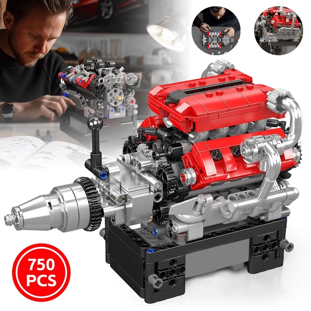Bausatz V8 Motor