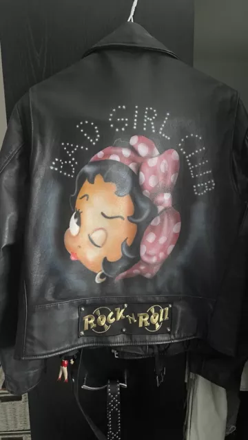 Betty Boop Leather Jacket