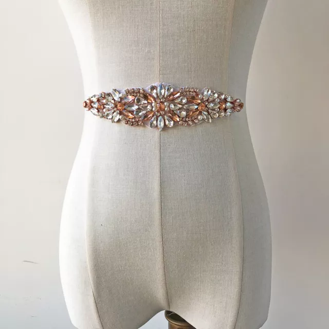 Diamant Kostüm Zierleiste Kristall Braut Abendkleid Applikation Strass Zum Selbermachen Motiv