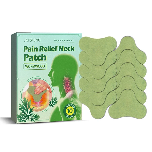 10pcs Muscle Sprain Medicine Sticker Portable Wormwood Convenient Body Massage F 7