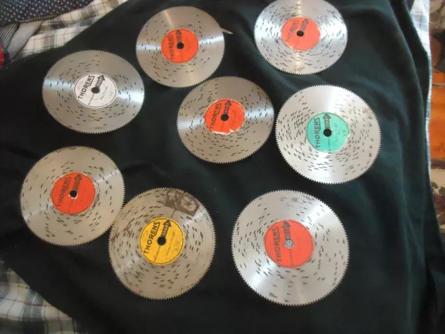 NOS Thorens Music Box Metal Discs  Box of 8 Assortment in box