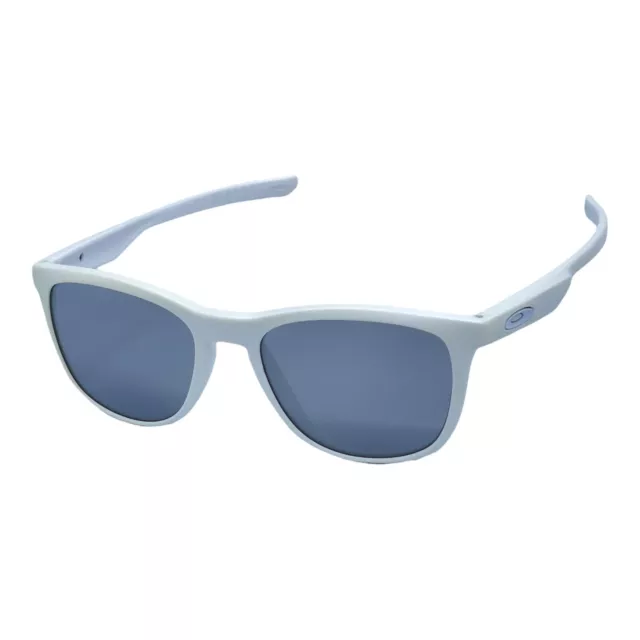 Oakley Trillbe X Matte White Chrome Iridium Lens Sunglasses OO9340 (Authentic)