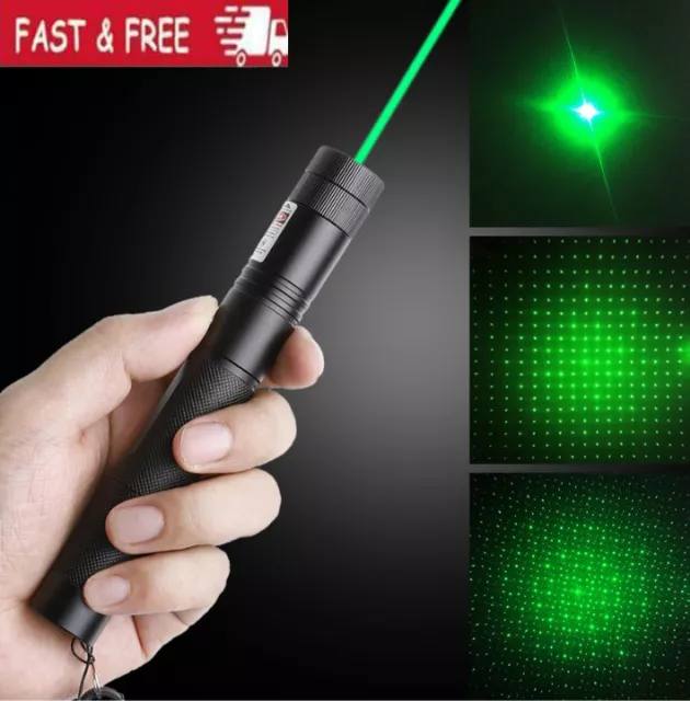 10 Miles Laser Pointer Pen Green Light 532NM Lazer Hiking Flashlights Torches 2