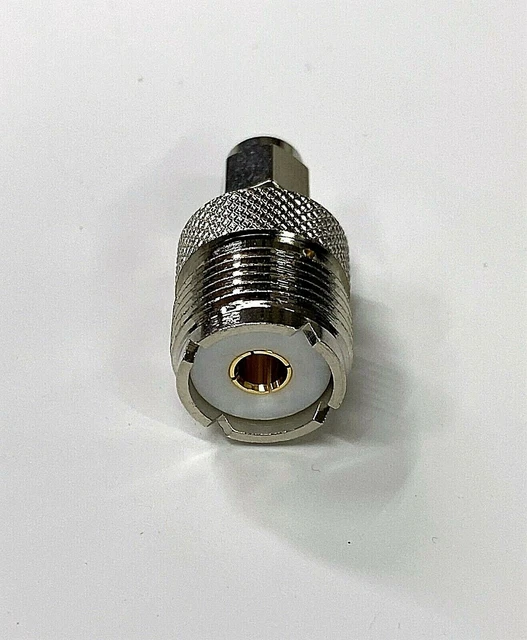 Adattatore Da Spina Maschio Sma A Presa Femmina Uhf Pl259 Connettore Coax Cb