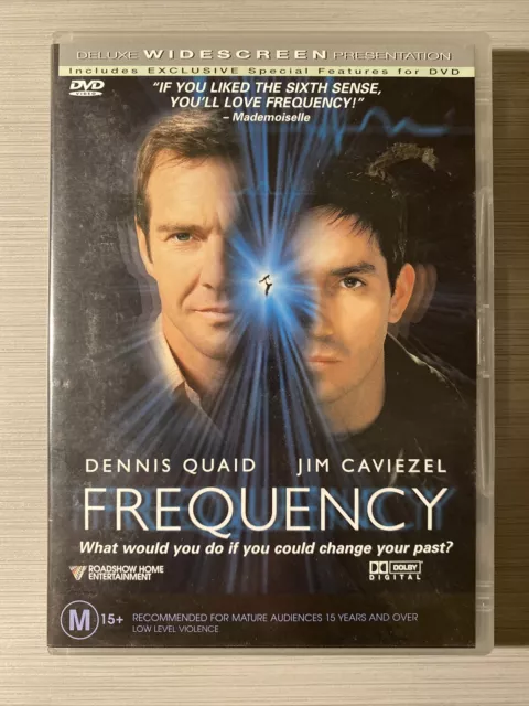 Frequency DVD 2000 Widescreen Platinum Series Dennis Quaid Jim