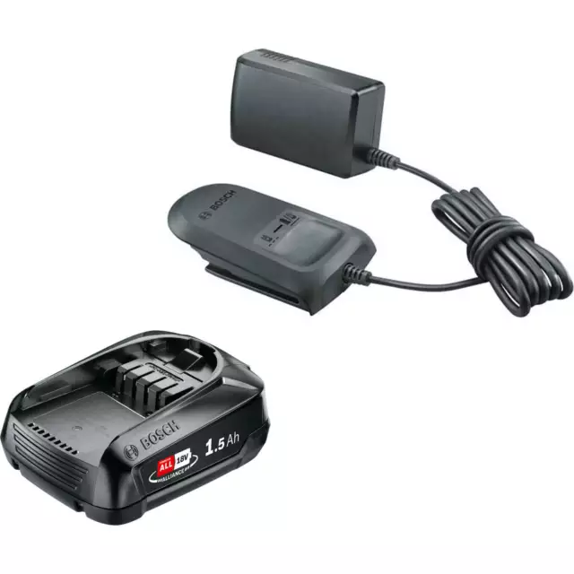GENUINE Bosch Power Charger for all (AL1815CV) +1 Battery PBA 18v 1.5ah
