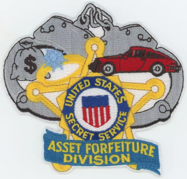 Secret Service Asset Forfeiture Division AFD Patch
