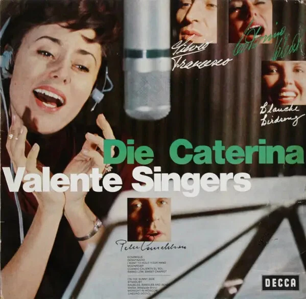 CATERINA VALENTE DIE Caterina Valente Singers NEAR MINT Decca Vinyl LP