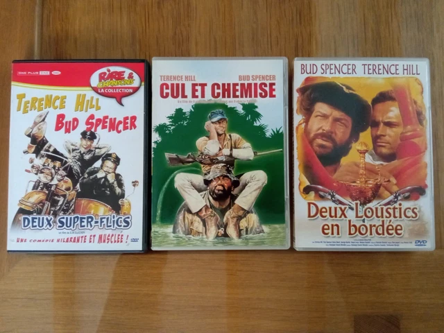 TERENCE HILL et BUD SPENCER - lot de 3 Films DVD comme neuf