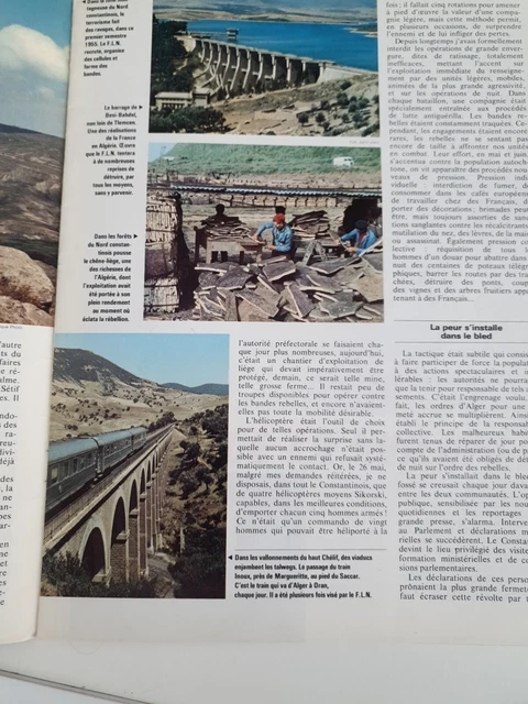 Magazine n° 206 HISTORIA Spécial LA GUERRE D'ALGERIE-Jules TALLANDIER 1971 2