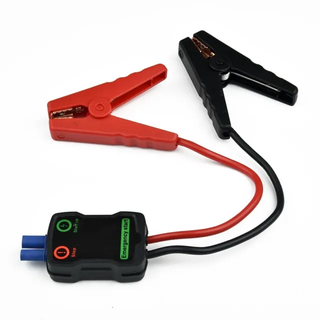 Câble de démarrage de saut de batterie de voiture avec connecteur de prise  Ec5 Clip de pince alligator fort pour automobiles Jump Starter Accessoires
