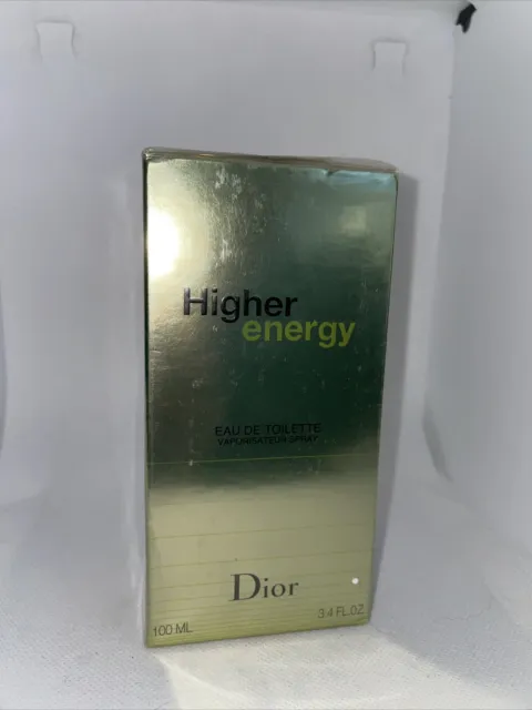 Higher Energy  by Dior 3.4 Oz Eau De Toilette Spray For Men Sealed Rare
