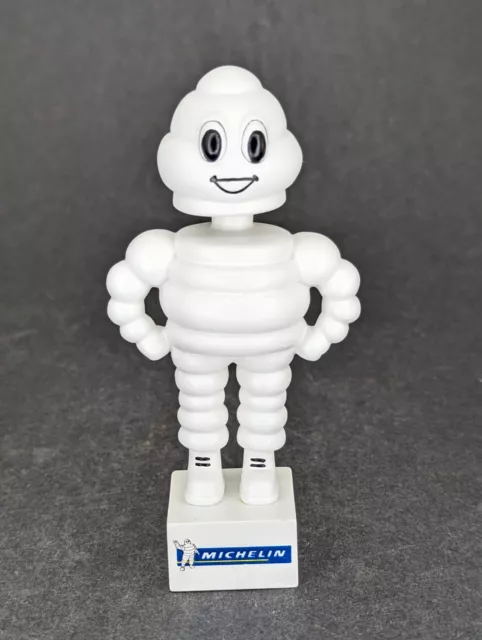 Michelin Man Bobble Head Bibendum Michelin Tire 4.5" Advertising Resin