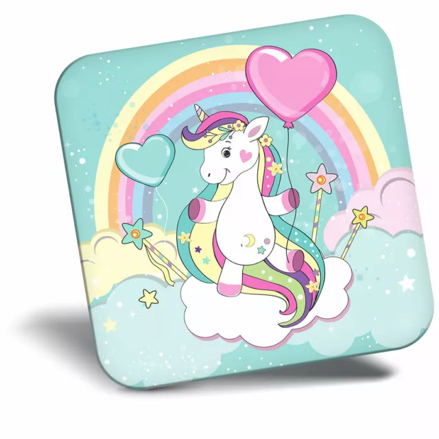 Awesome Fridge Magnet - Unicorn Rainbow Cloud Horse Kids Cool Gift #14742