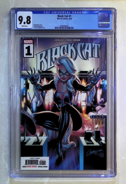 Black Cat #1 (2019 Marvel Comics) J Scott Campbell 1st Print CGC 9.8