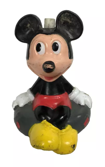VINTAGE WALT DISNEY Mickey Mouse Catch Em Fishing Bobber In Card Zebco  $7.99 - PicClick